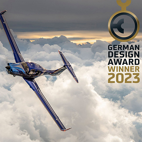 萬(wàn)豐鉆石飛機DA50RG榮獲2023年德國設計獎